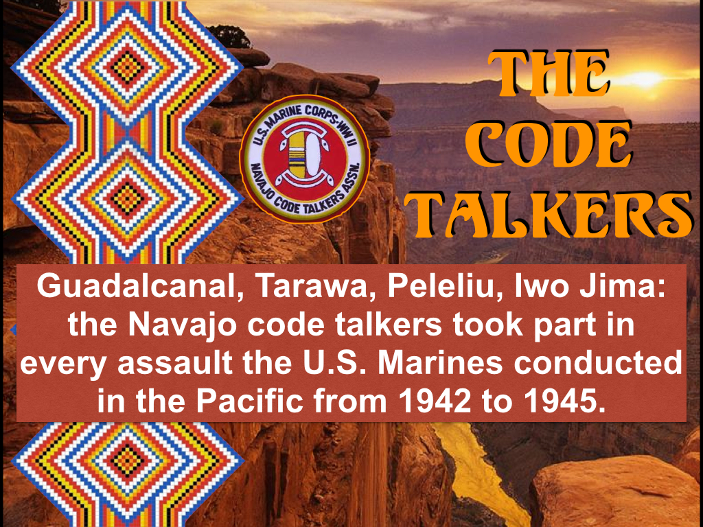 NATIVE AMERICAN CODE&nbsp;TALKERS
