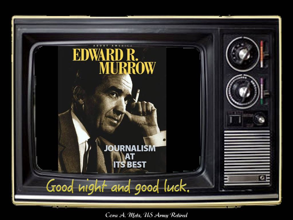 EDWARD R. MURROW, AMERICAN BROADCAST&nbsp;JOURNALIST