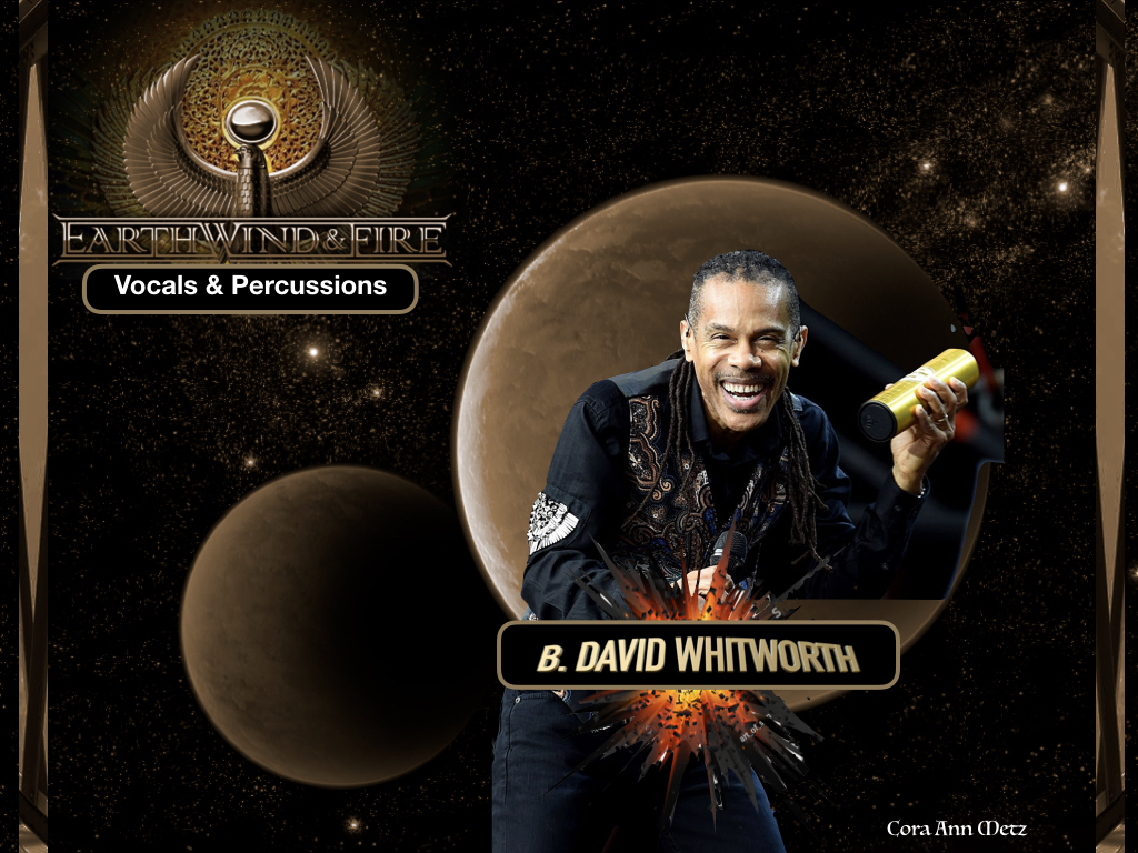 B. DAVID WHITWORTH of earth, wind &&nbsp;fire