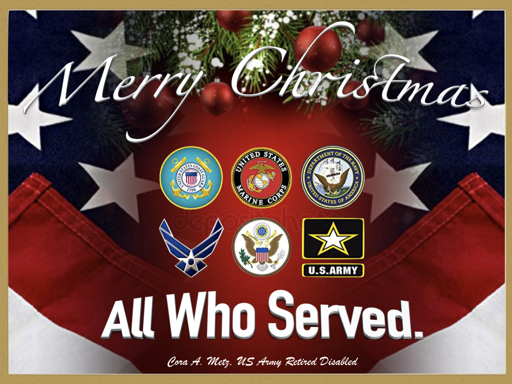 MERRY CHRISTMAS TO ALL WHO&nbsp;SERVED!