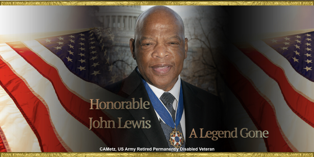 HONORABLE JOHN LEWIS – May you rest in eternal&nbsp;peace