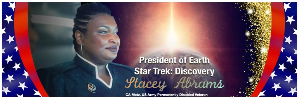 STACEY ABRAMS, MOTHER&nbsp;EARTH